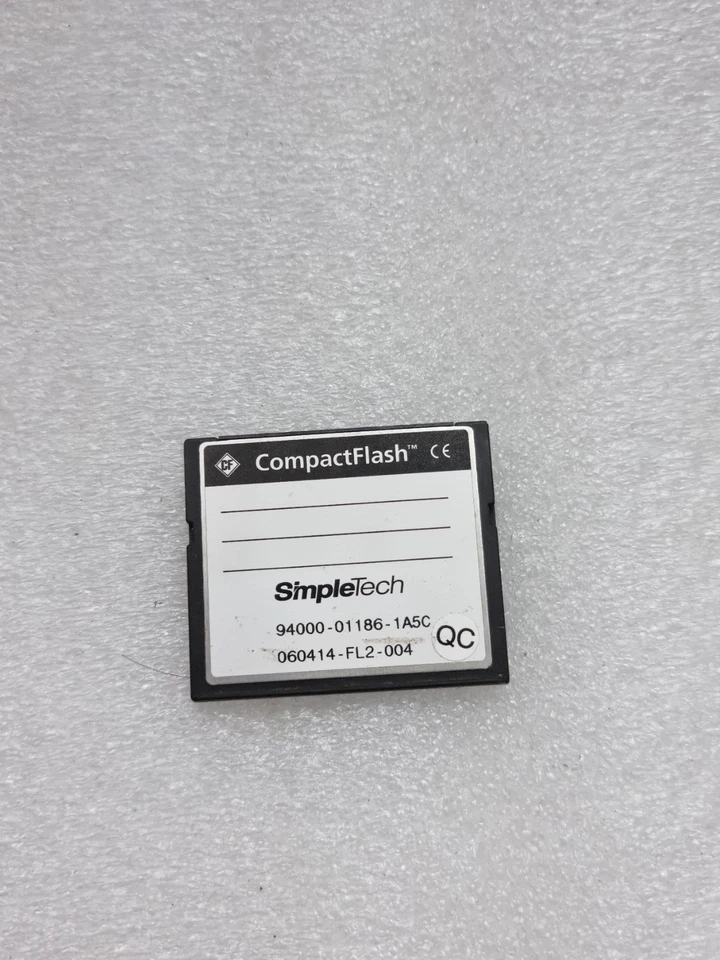 SimpleTech 128MB Compact Flash Storage Card SLCF128J-F For Lauer Embedded Pc